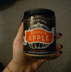 Bbw Pumpkin Apple Candle